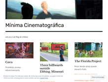 Tablet Screenshot of minimacinematografica.com